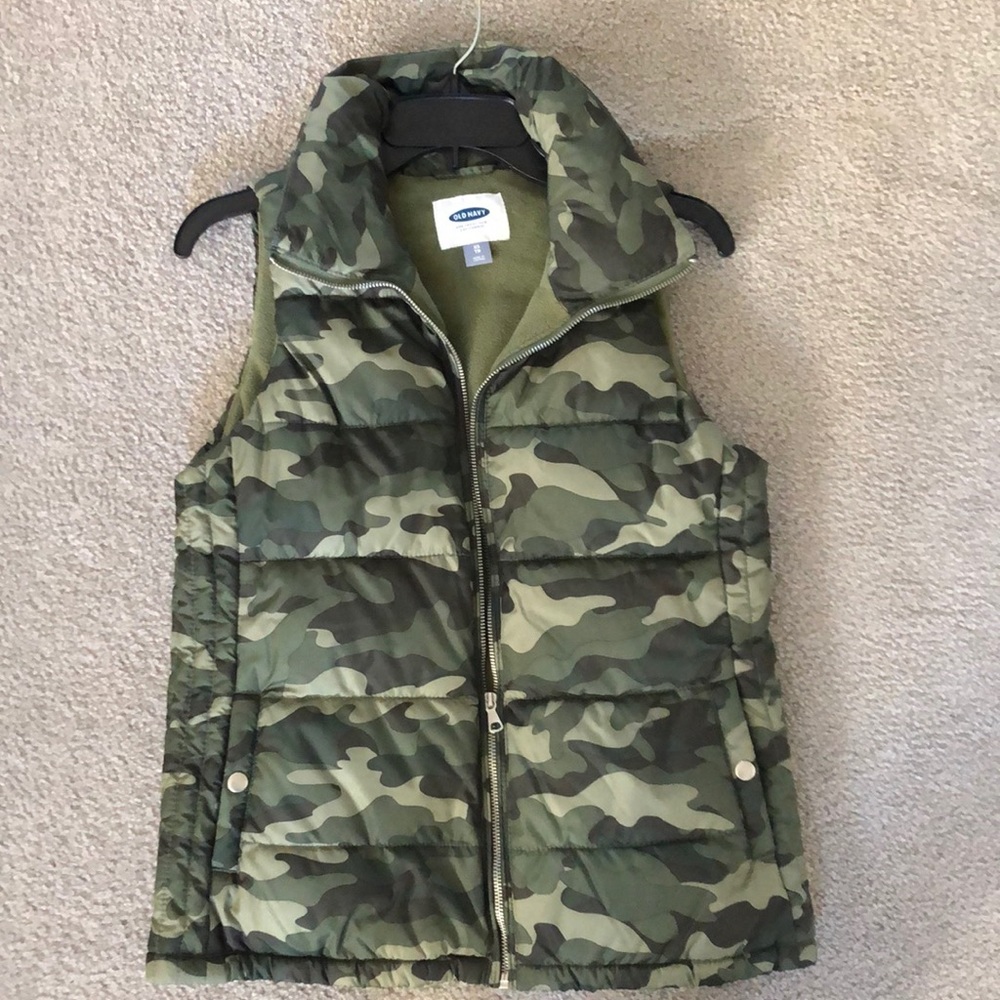 Camo vest - Old navy
